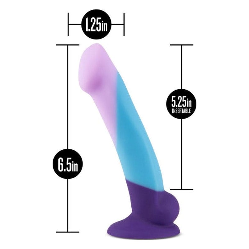 Avant D16 Purple Haze Silicone Dildo Vibrant Vibes Australia - Quality Sex Toys - Great Prices