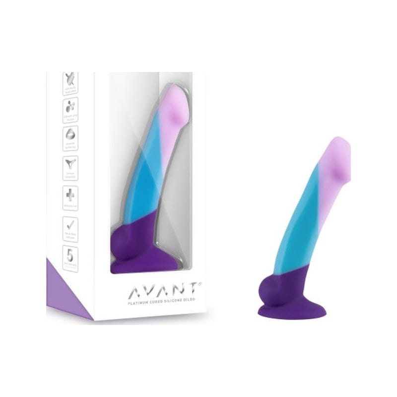 Avant D16 Purple Haze Silicone Dildo Vibrant Vibes Australia - Quality Sex Toys - Great Prices