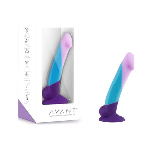 Avant D16 Purple Haze Silicone Dildo Vibrant Vibes Australia - Quality Sex Toys - Great Prices