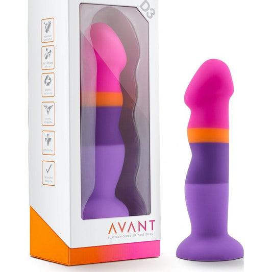 Avant D3 Summer Fling Silicone Dildo Vibrant Vibes Australia - Quality Sex Toys - Great Prices