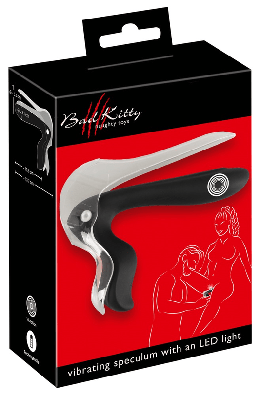 BAD KITTY Vibrating Speculum Vibrant Vibes Australia - Quality Sex Toys - Great Prices