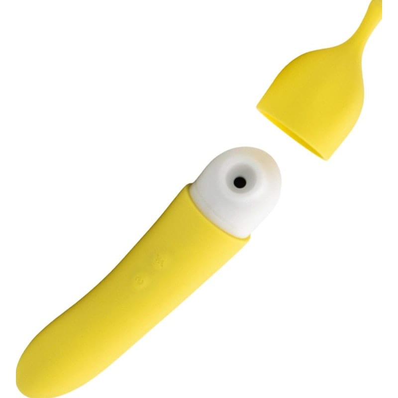 Banana Cream Air Pulse G-Spot Vibrator Default Title