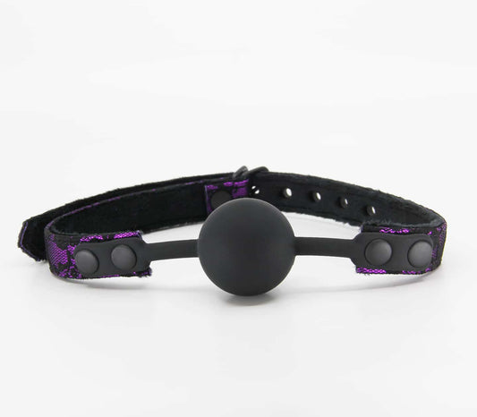 B-GAG21 - Purple - Love in Leather