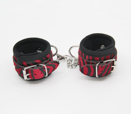 B-HAN13 - Red Zebra - Love in Leather