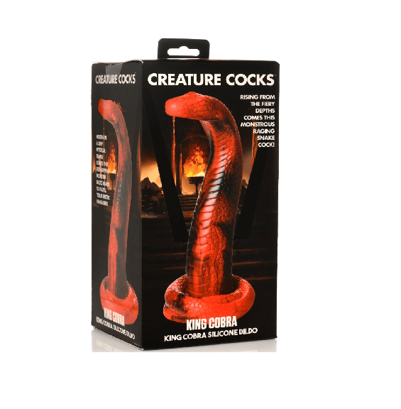 Creature Cock King Cobra Silicone Dildo Vibrant Vibes Australia - Quality Sex Toys - Great Prices