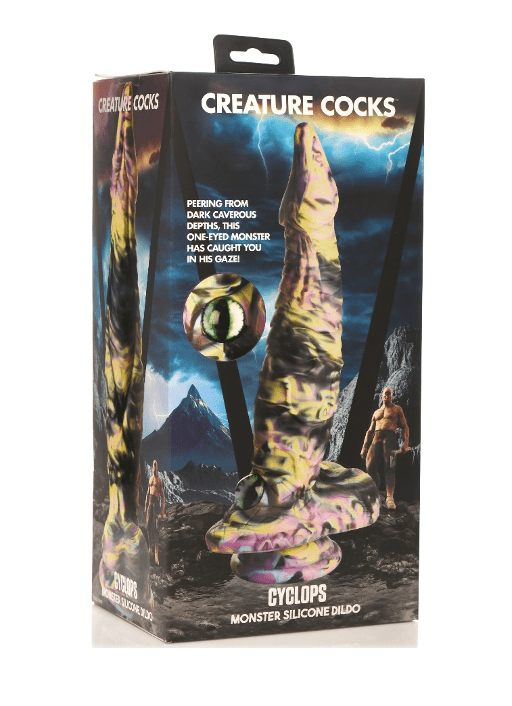 Creature Cocks Cyclops Monster Silicone Dildo Vibrant Vibes Australia - Quality Sex Toys - Great Prices