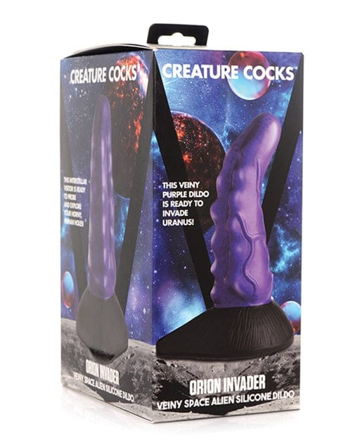Creature Cocks Orion Invader Veiny Space Alien Silicone Dildo Vibrant Vibes Australia - Quality Sex Toys - Great Prices
