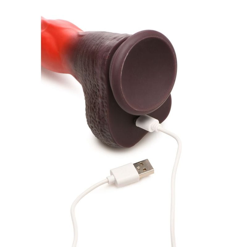 Creature Cocks Ramming Hound Thrusting & Vibrating Silicone Dildo