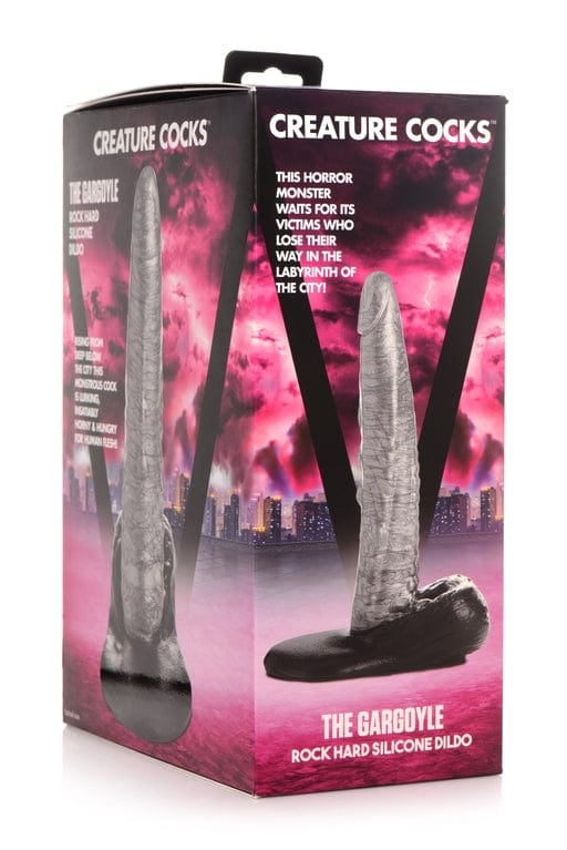 Creature Cocks The Gargoyle Rock Hard Silicone Dildo Vibrant Vibes Australia - Quality Sex Toys - Great Prices
