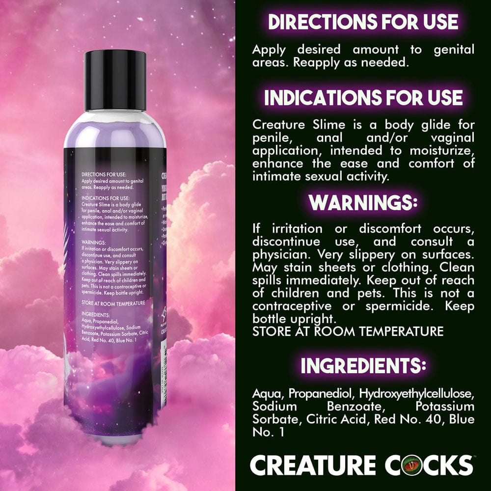 Creature Slime by Creature Cocks - Slime - Water Based Lubricant - 237 ml Bottle