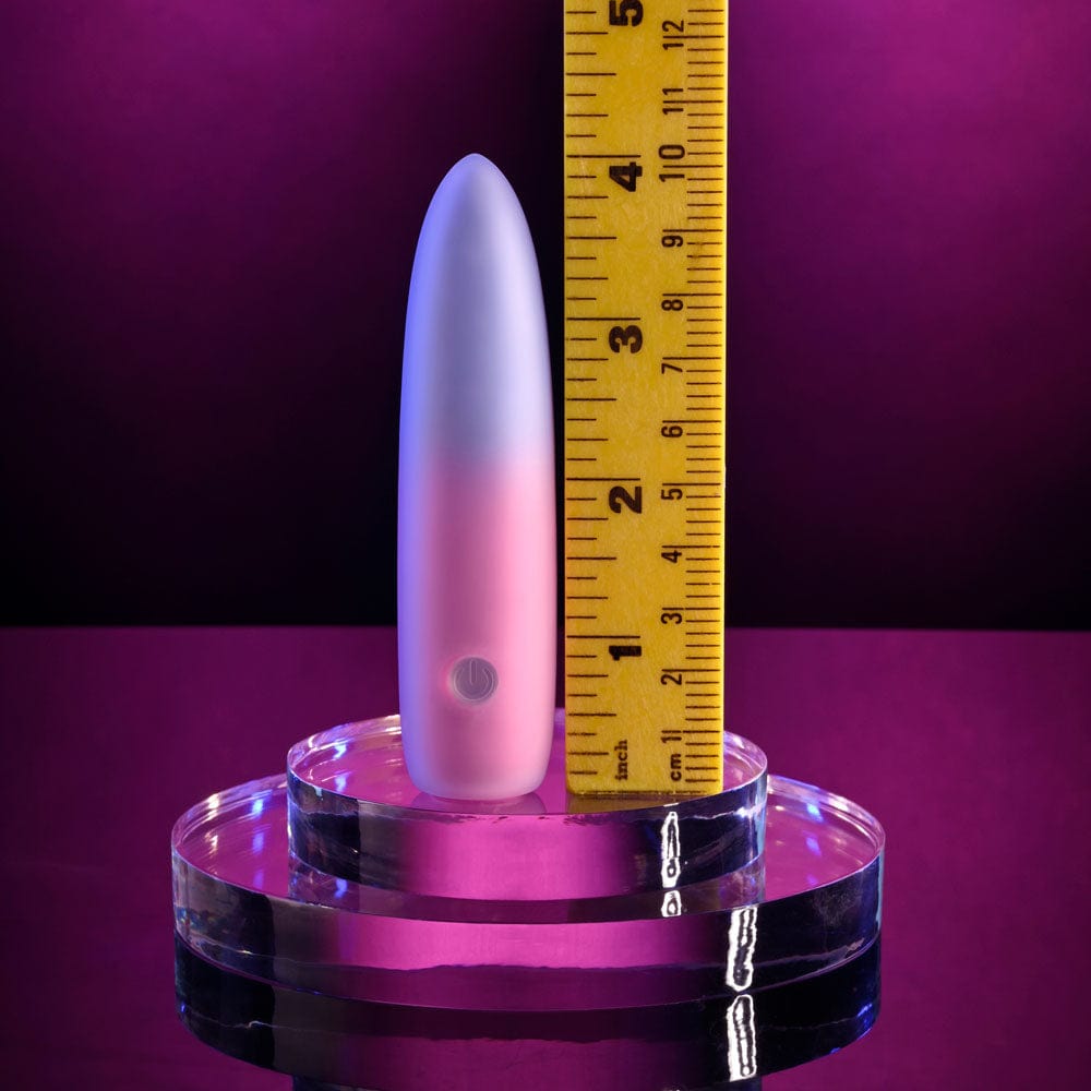 Evolved PARADISE BULLET - Pink/Purple 10.2 cm USB Rechargeable Bullet