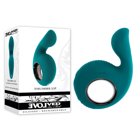 Evolved THUMBS UP - USB Rechargeable Stimulator Green