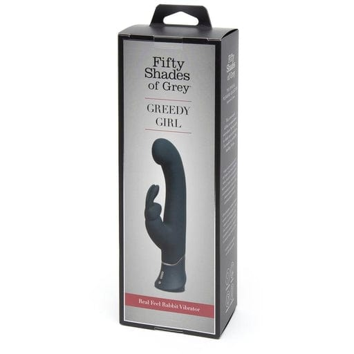 Fifty Shades of Grey Greedy Girl Dual Density G-Spot Rabbit Vibrator Vibrant Vibes Australia - Quality Sex Toys - Great Prices