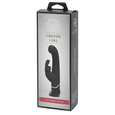 Fifty Shades of Grey Greedy Girl G-Spot Rechargeable Rabbit Vibrator Vibrant Vibes Australia - Quality Sex Toys - Great Prices