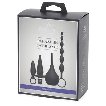 Fifty Shades of Grey Pleassure Overload Take it Slow Anal Kit (4 Piece) Vibrant Vibes Australia - Quality Sex Toys - Great Prices