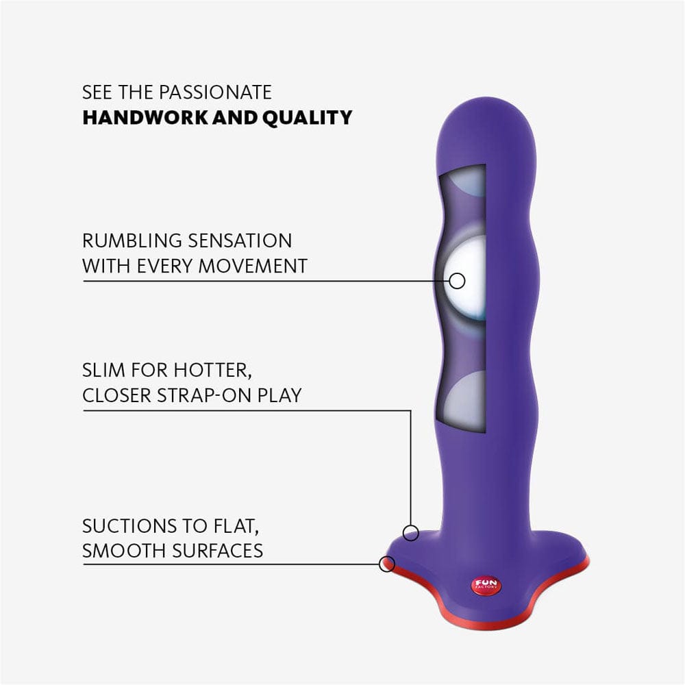 Fun Factory BOUNCER flashy - Flashy 18.5 cm Dildo