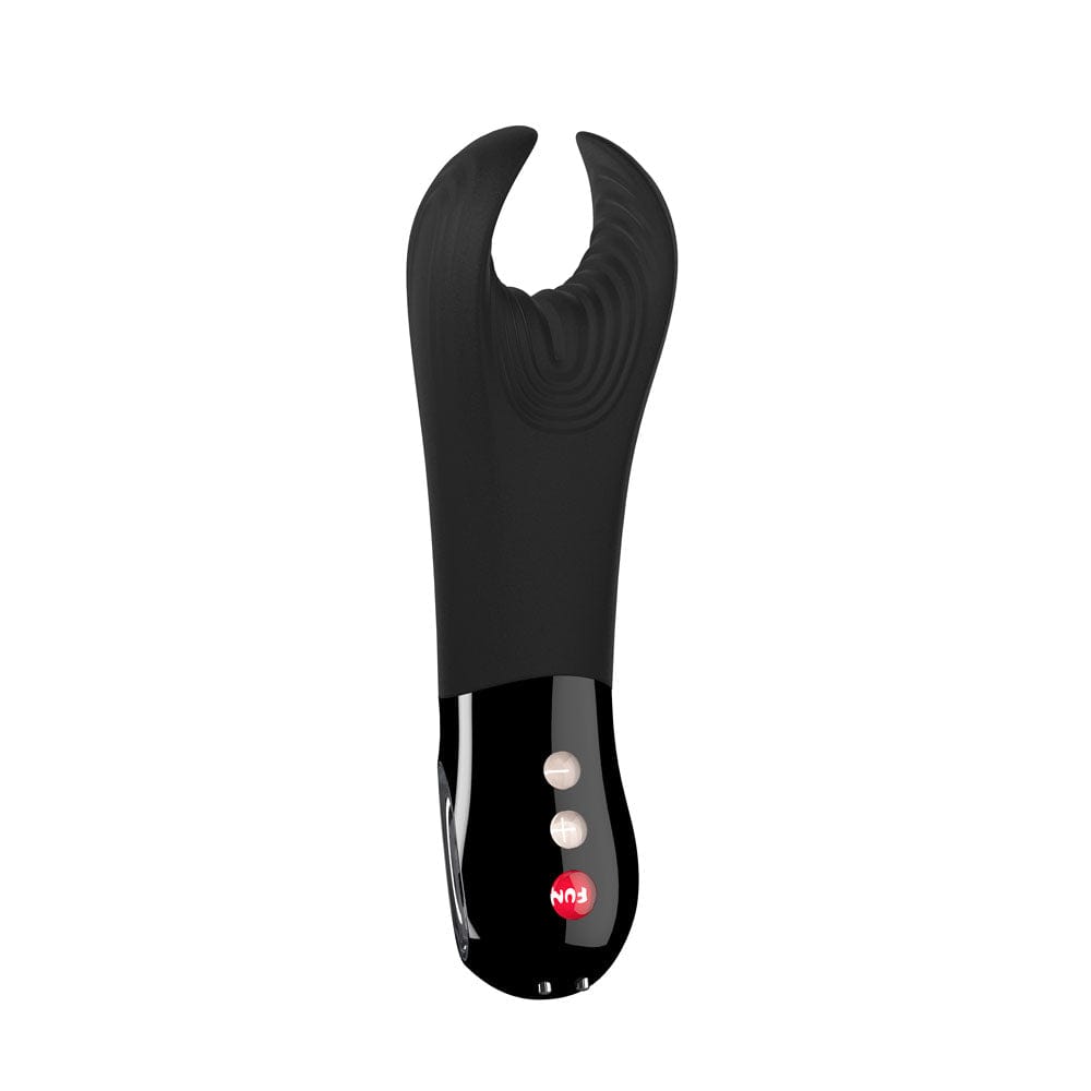 Fun Factory MANTA - 18 cm USB Rechargeable Mens & Couples Vibrator Black