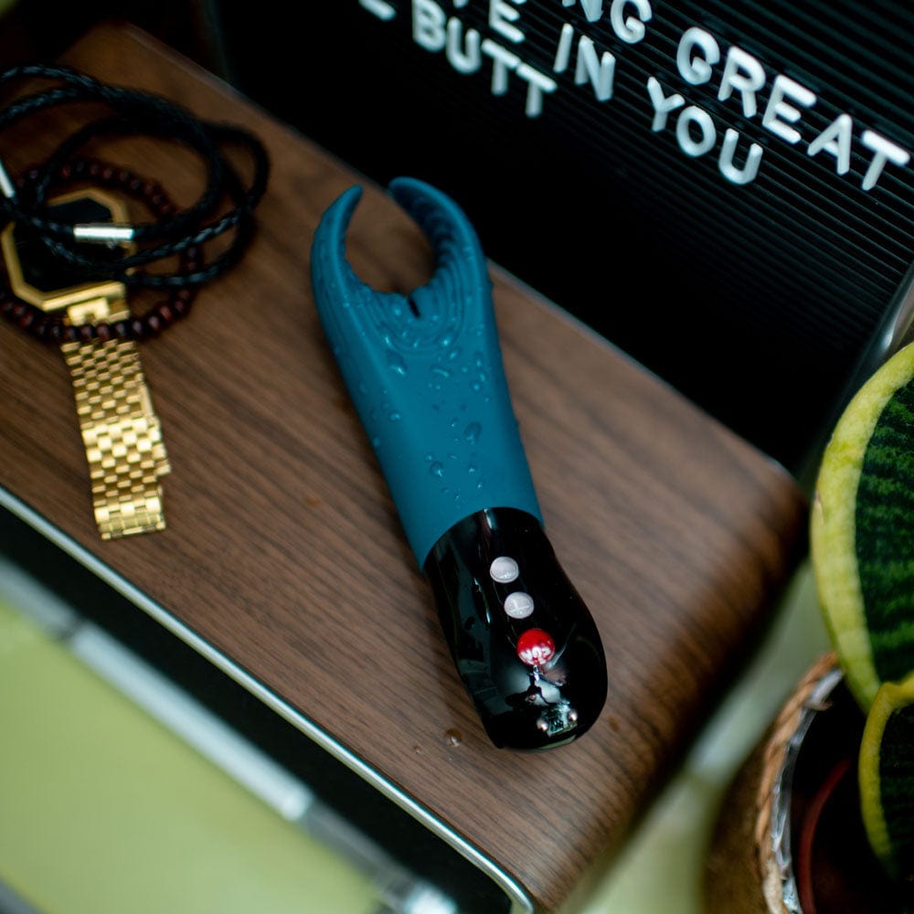 Fun Factory MANTA deep sea -black - Deep Sea 18 cm USB Rechargeable Mens & Couples Vibrator