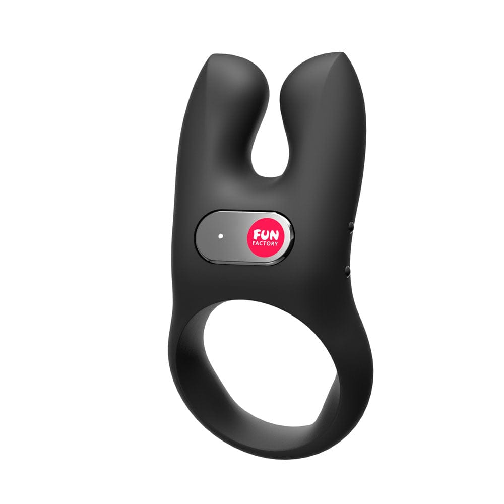 Fun Factory NOS - USB Rechargeable Vibrating Cock Ring Black