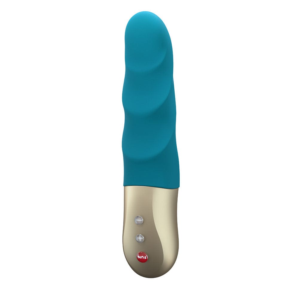 Fun Factory STRONIC PETITE deep sea - Deep Sea 17 cm USB Rechargeable Thrusting Vibrator Blue