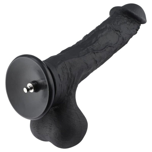 Hismith - 12.4" Silicone Black Super Size Dildo (KlicLok) Vibrant Vibes Australia - Quality Sex Toys - Great Prices