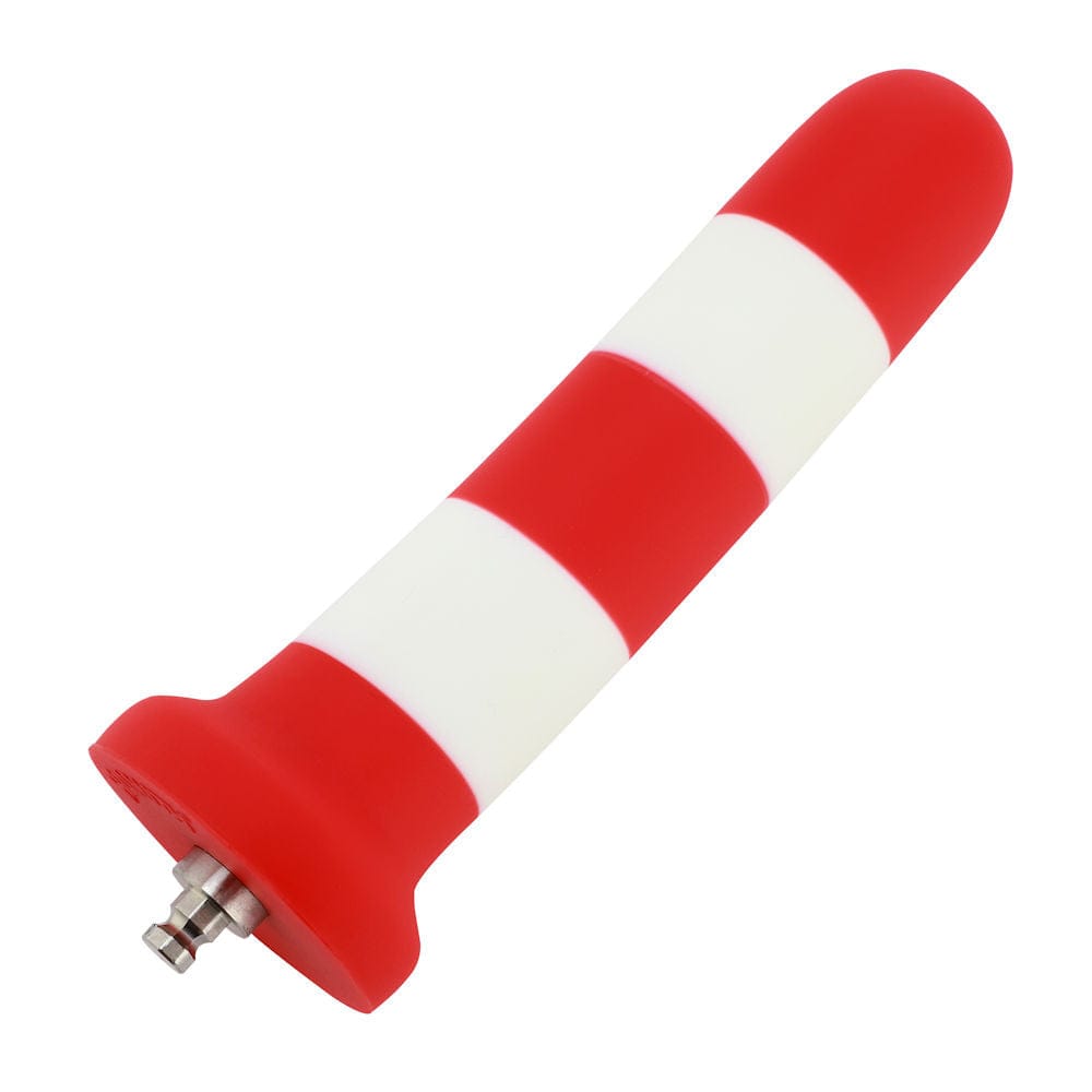 Hismith 6.89in Barber Pole Silicone Dildo Vibrant Vibes Australia - Quality Sex Toys - Great Prices