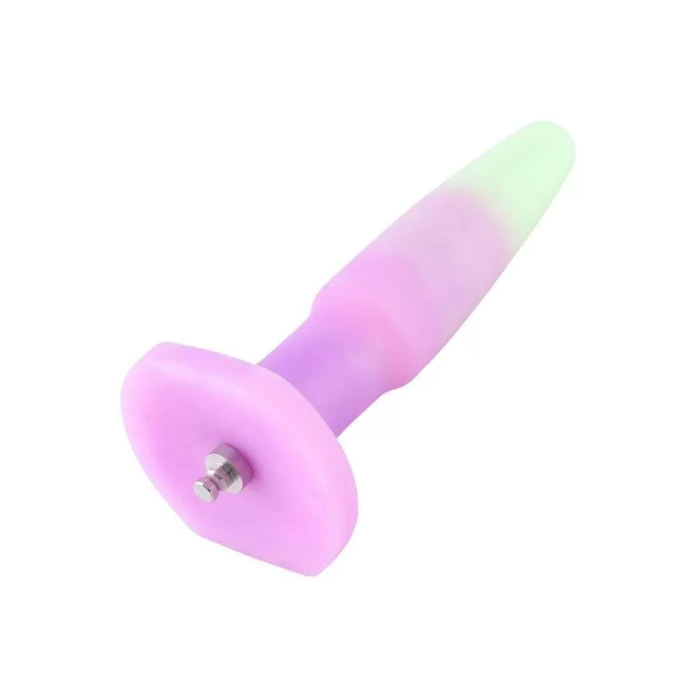 Hismith 7.4in Glow in the Dark Silicone Dildo for Anal Sex Vibrant Vibes Australia - Quality Sex Toys - Great Prices