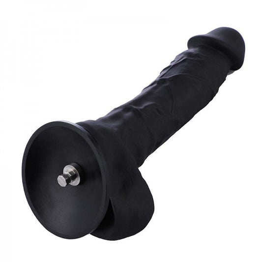 HiSmith - 8.3" Silicone Black Dildo (KlicLok) Vibrant Vibes Australia - Quality Sex Toys - Great Prices