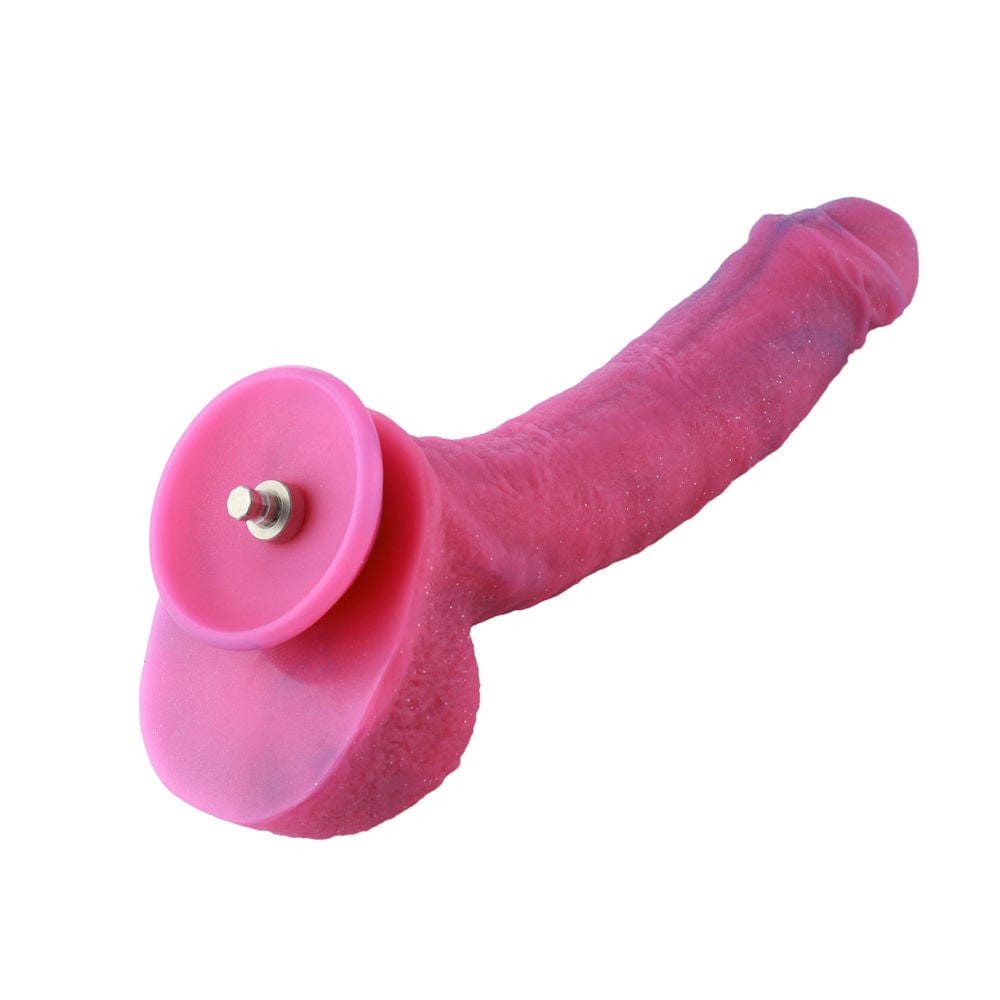 Hismith 9.7in Fantasy Series Curved Silicone Dildo Vibrant Vibes Australia - Quality Sex Toys - Great Prices