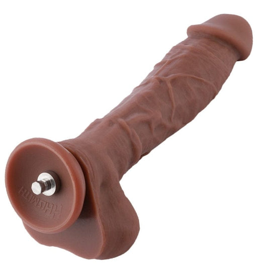 HiSmith - 9" Silicone Brown Dildo (KlicLok) Vibrant Vibes Australia - Quality Sex Toys - Great Prices