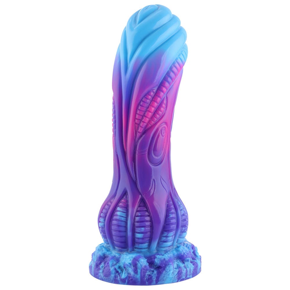 Hismith Monster Series Purple 7.48in Silicone Dildo Vibrant Vibes Australia - Quality Sex Toys - Great Prices