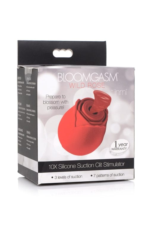 INMI Bloomgasm 10X Silicone Suction Clit Stimulator Vibrant Vibes Australia - Quality Sex Toys - Great Prices