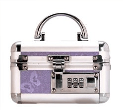 LOCKABLE VIBRATOR CASE - Purple - Mini Vibrant Vibes Australia - Quality Sex Toys - Great Prices