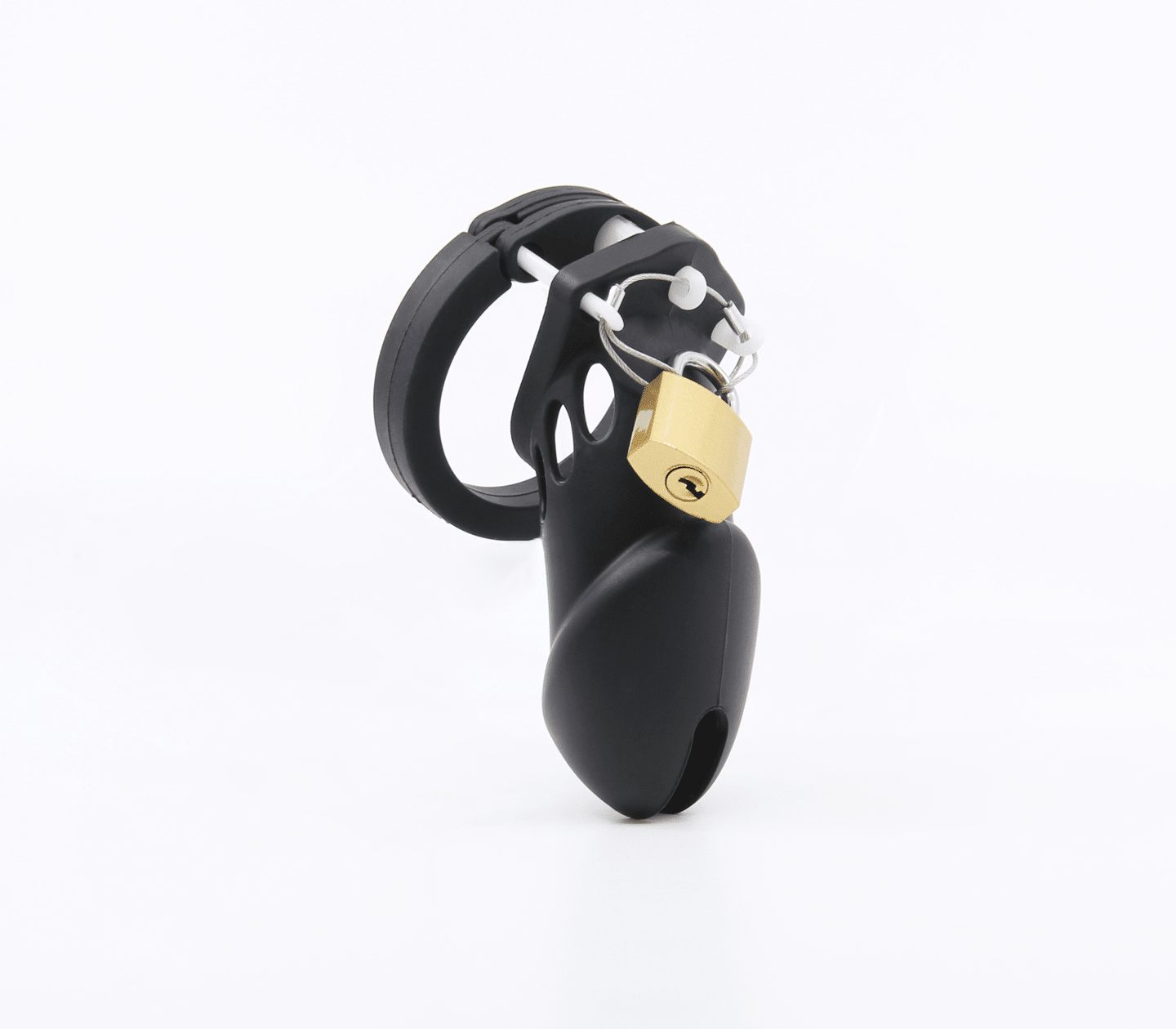 CAGE009 - Black - Long - Love in Leather