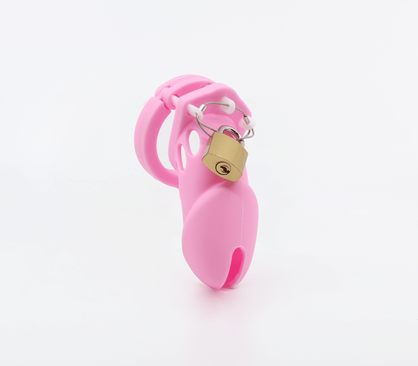 CAGE009 - Pink - Long - Love in Leather
