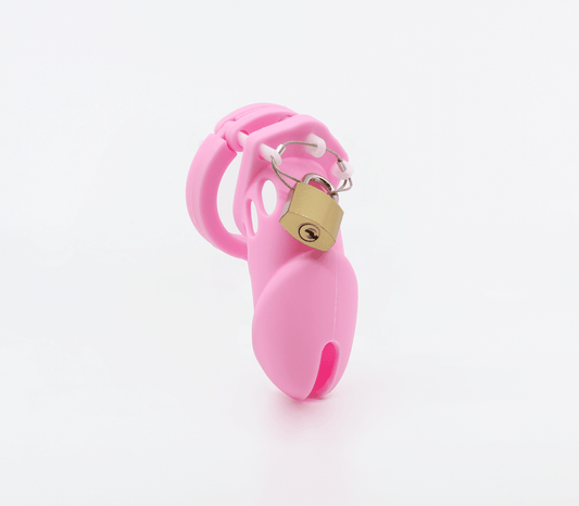 CAGE009 - Pink - Long - Love in Leather