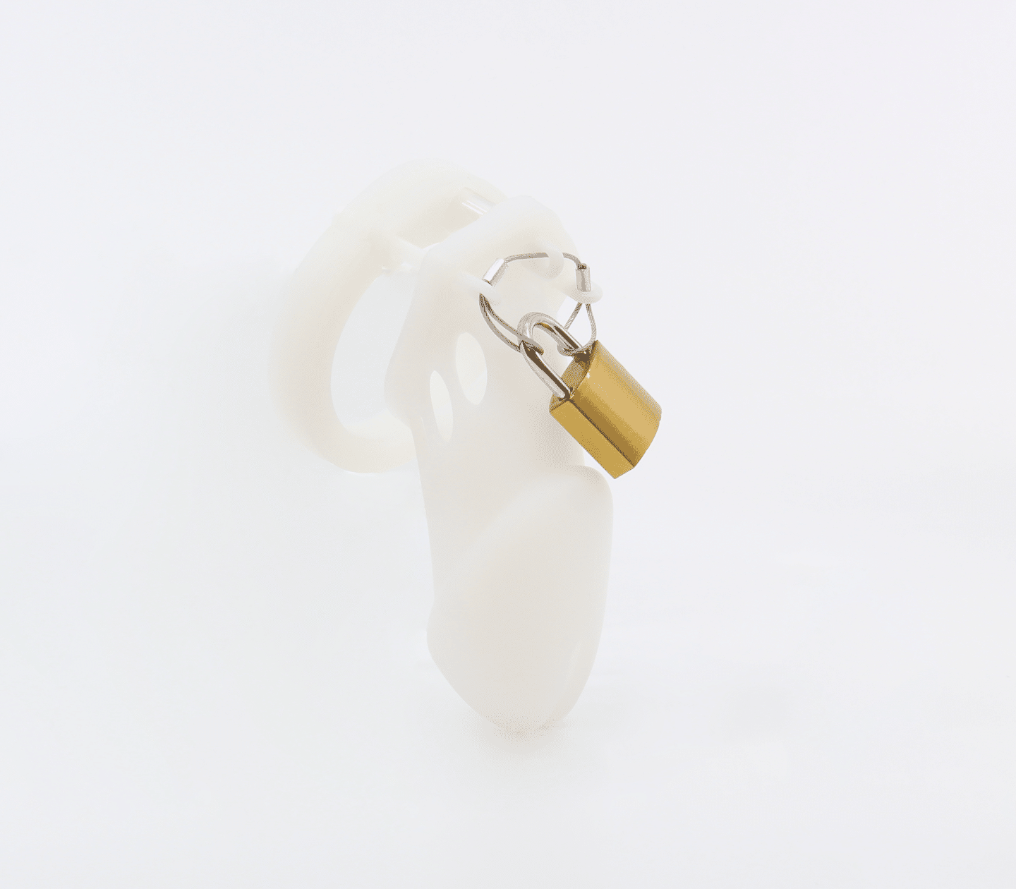 CAGE009 - Clear - Long - Love in Leather