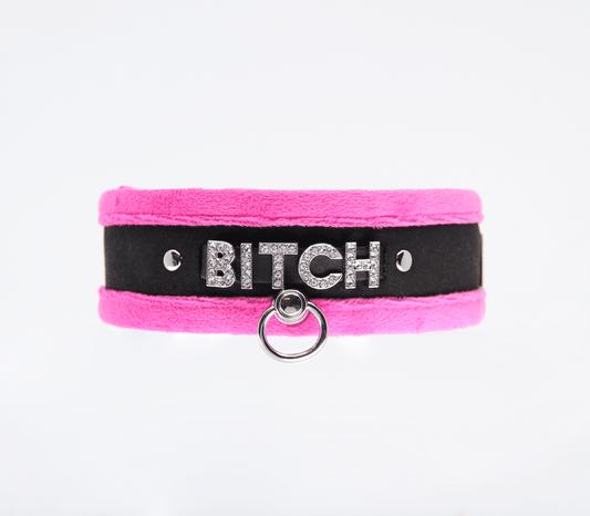 COL016D - Pink - Love in Leather