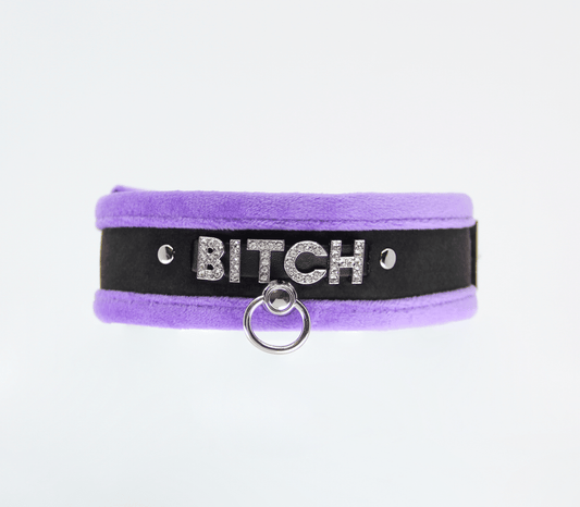 COL016D - Purple - Love in Leather