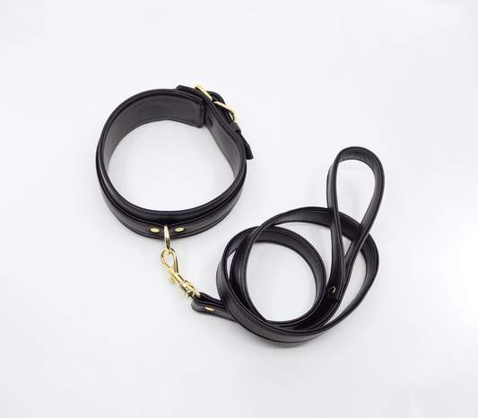 COL047 - Black - Love in Leather