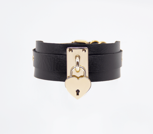 COL069 - Gold - Love in Leather