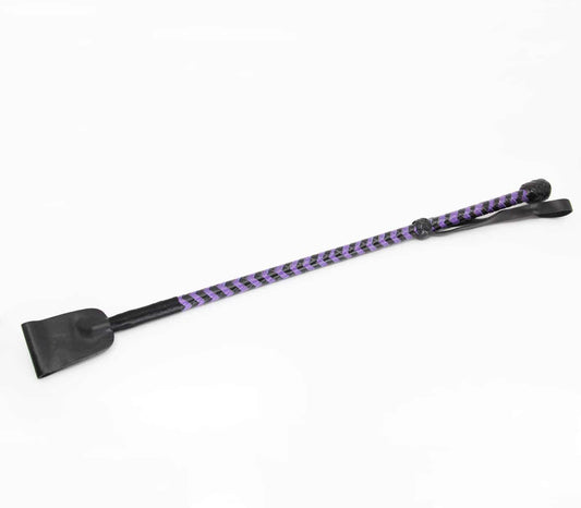 CRO009 Crop - Purple - Love in Leather