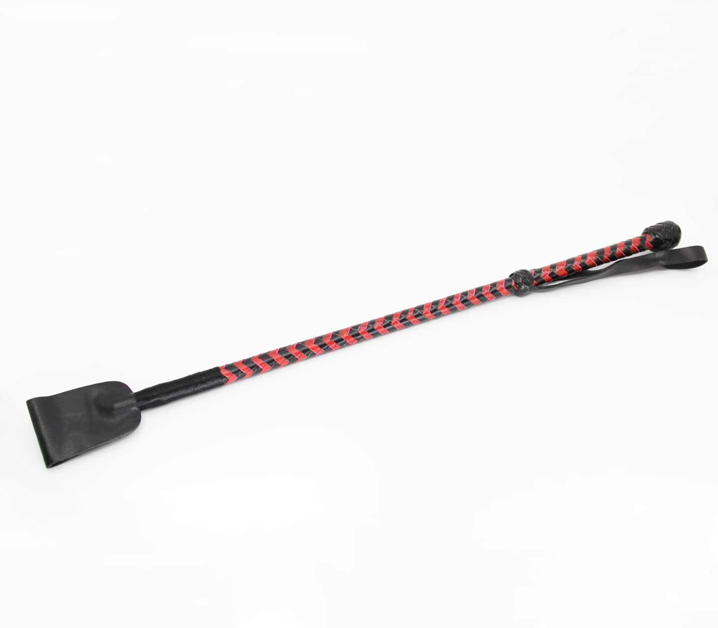 CRO009 Crop - Red - Love in Leather