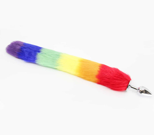 FOX001 - Pride/Rainbow - Small - Love in Leather