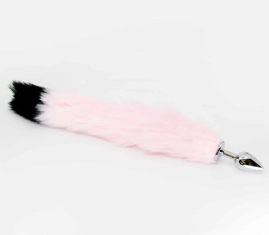 FOX003 - Black/Pink - Small - Love in Leather