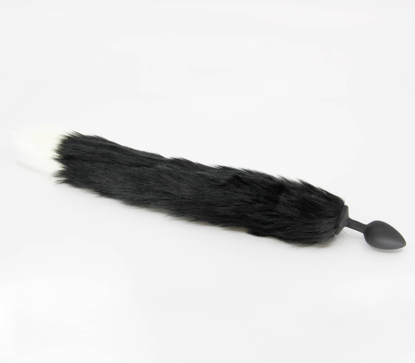 FOX004 - Small - Black/White - Love in Leather