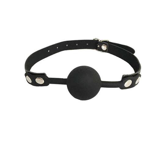 GAG006 Ball Gag - Black - Love in Leather