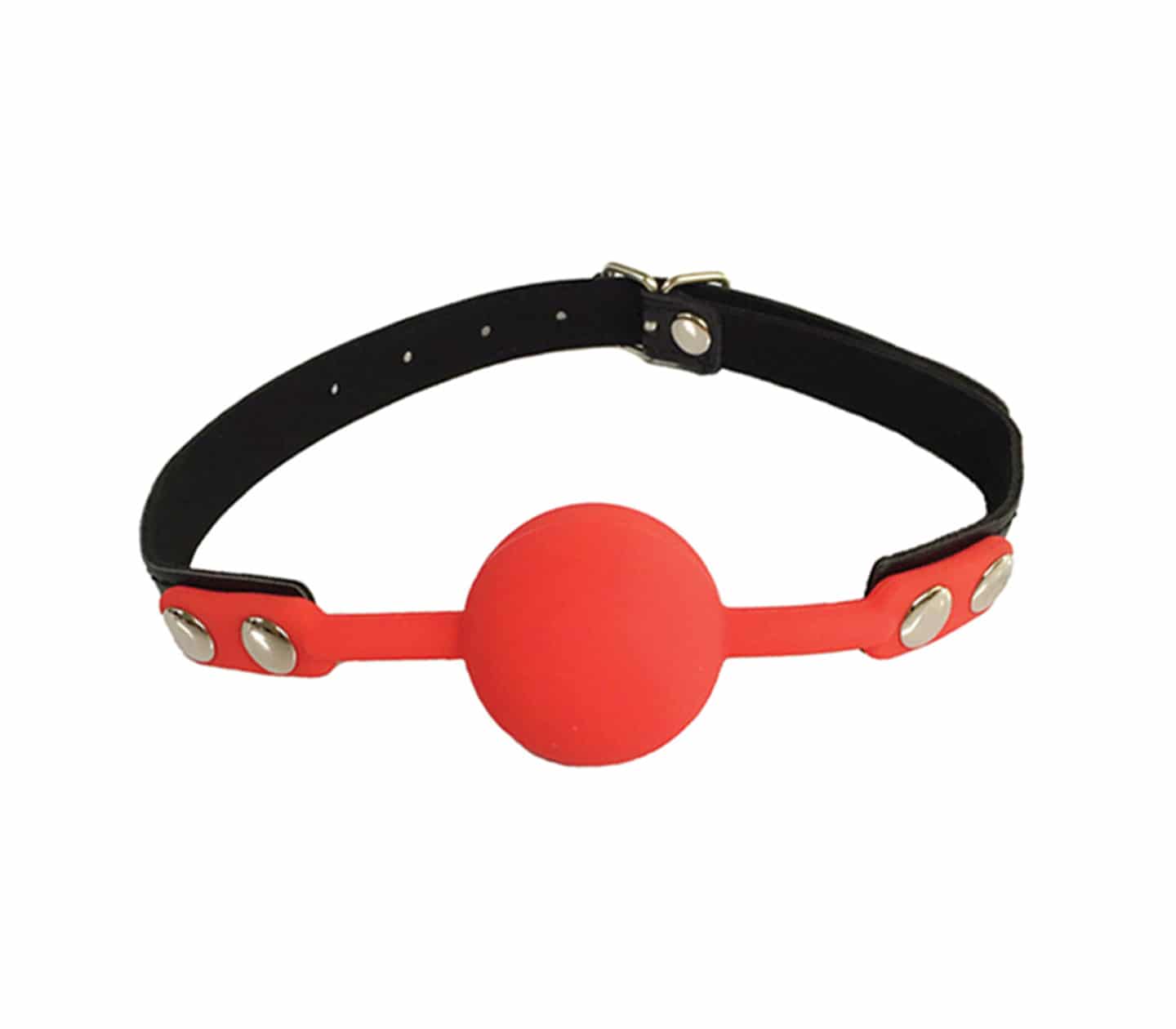 GAG006 Ball Gag - Red - Love in Leather