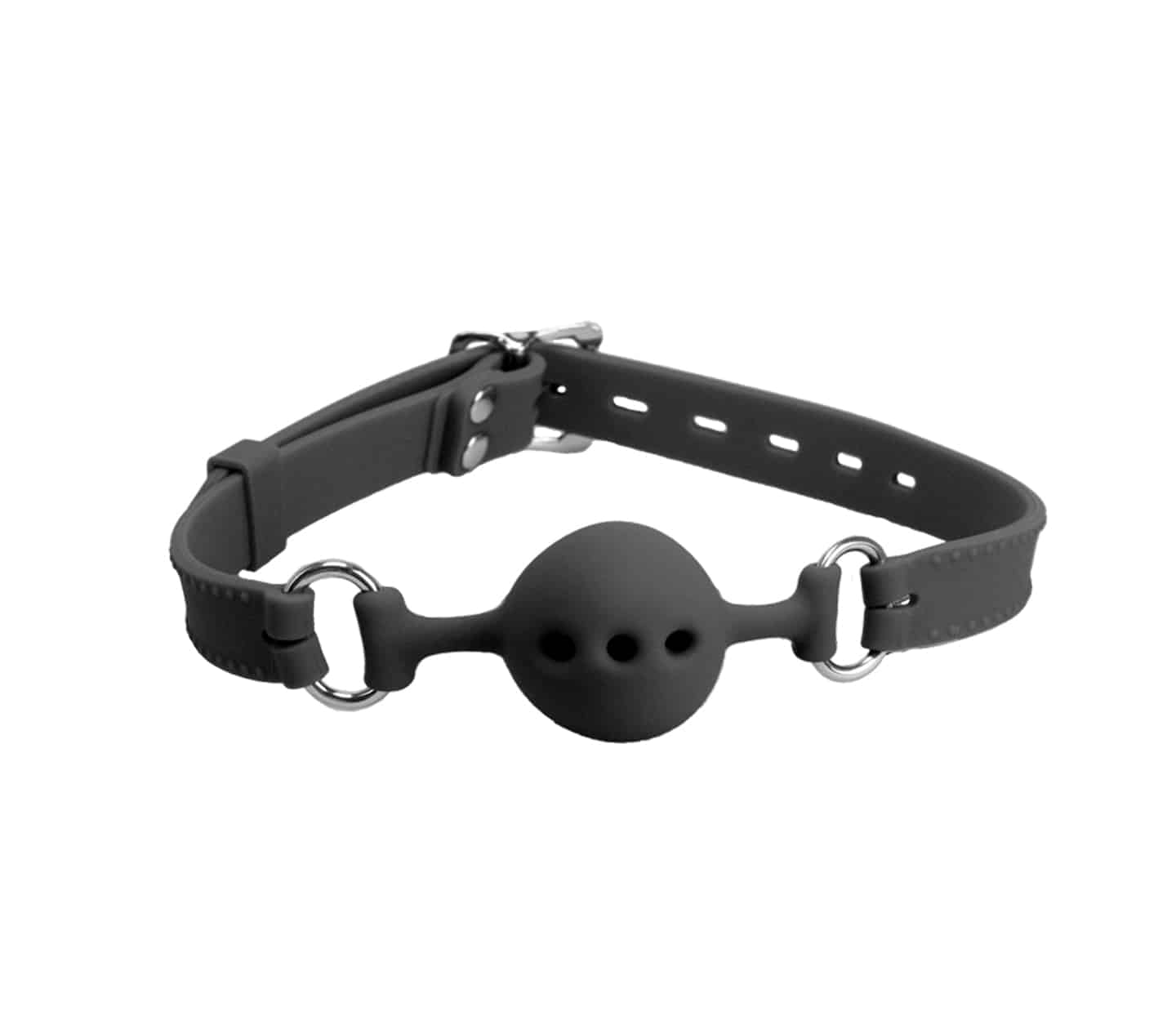 GAG011A Ball Gag - Black - Love in Leather
