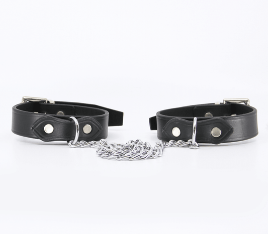 HAN002 Handcuffs - Love in Leather